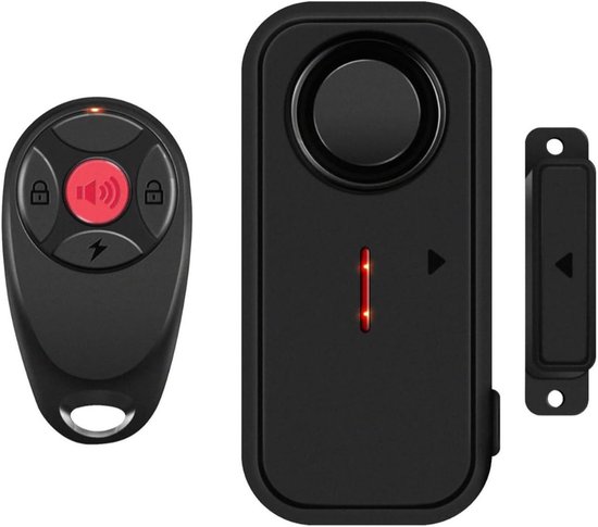 Drahtlose Türklingel-alarmanlage Und Fenstersensor Mit Ip66-wasserschutzklasse Für Haussicherheit Und Poolzugang.