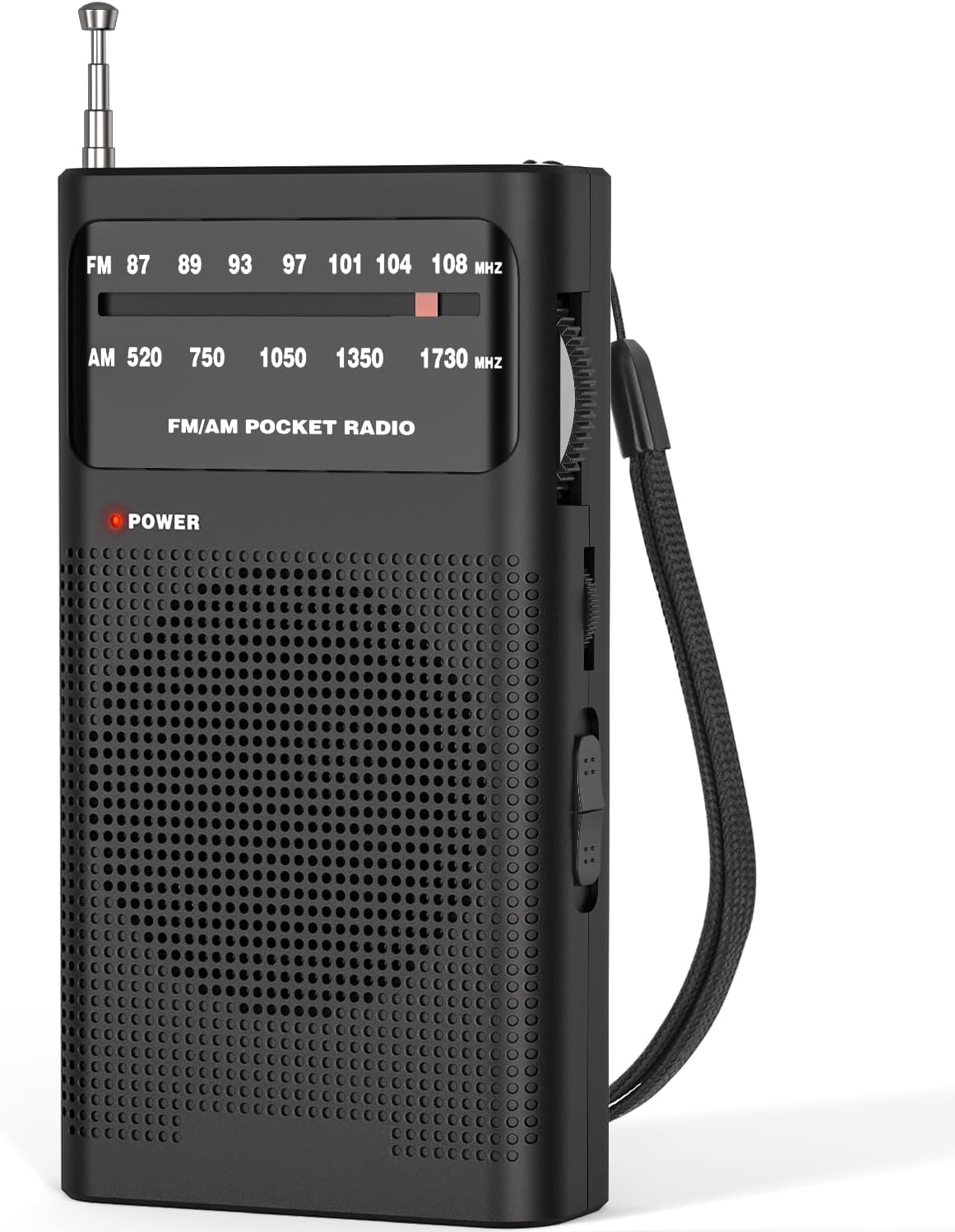 Tragbares Am/fm-transistorradio – Für Drinnen Und Draußen – Betrieb Mit 2 Aa-batterien – Große Reichweite – Lautsprecher – Transistorantenne