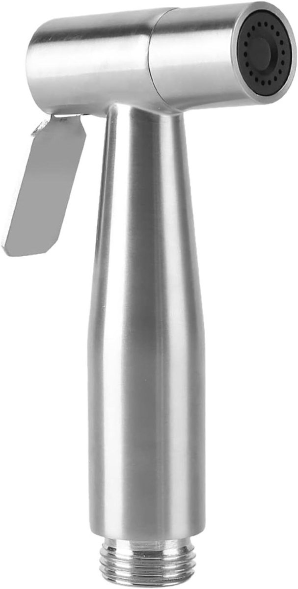 Handbrausekopf Für Wc Und Dusche – Edelstahl-duschkopf-badezimmerset Mit Einstellbarem Wasserdruck.