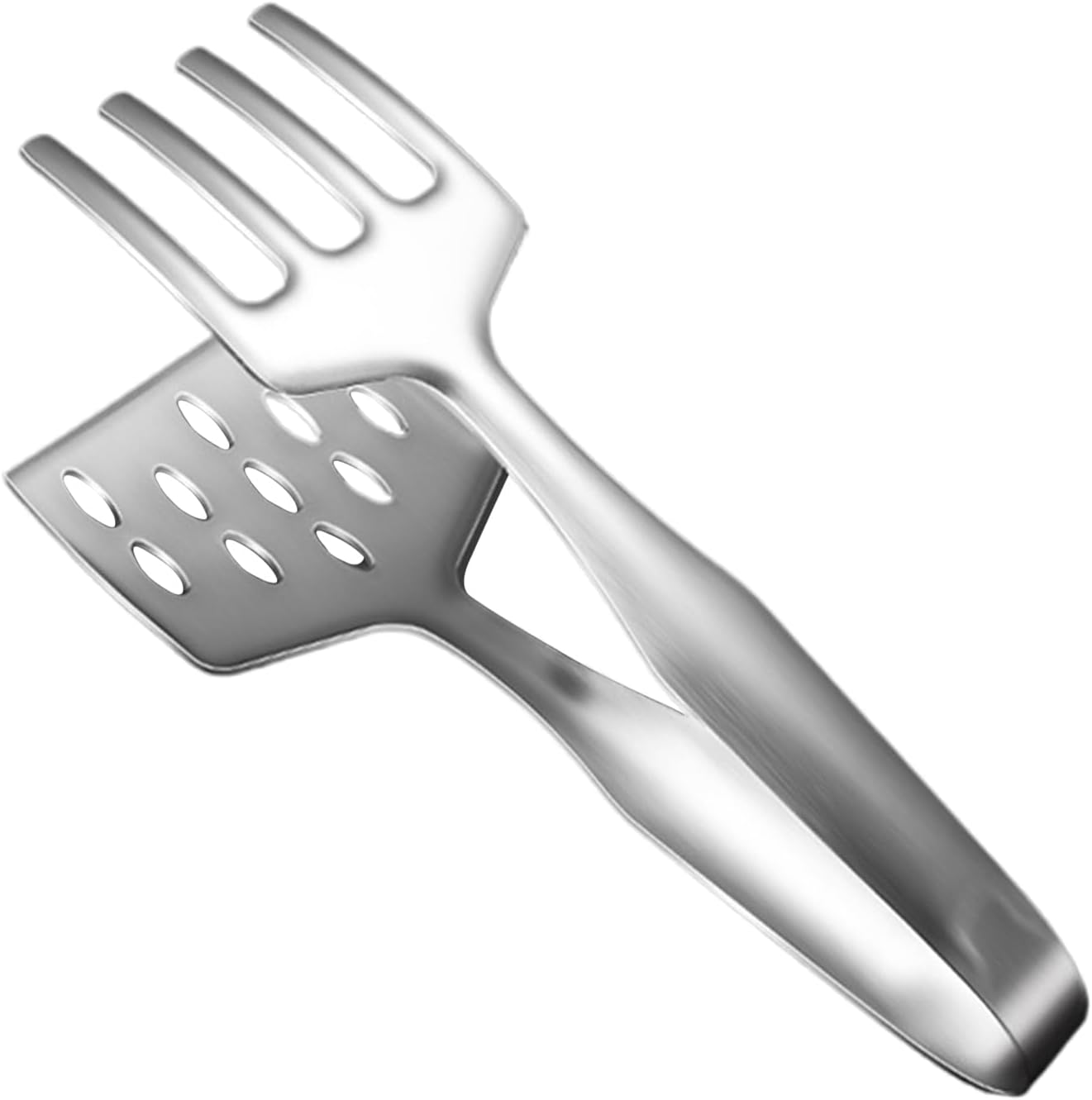 Ergonomische Edelstahlzange – Ideal Zum Grillen, Braten, Buffets Und Servieren – Multifunktionales Küchenzubehör