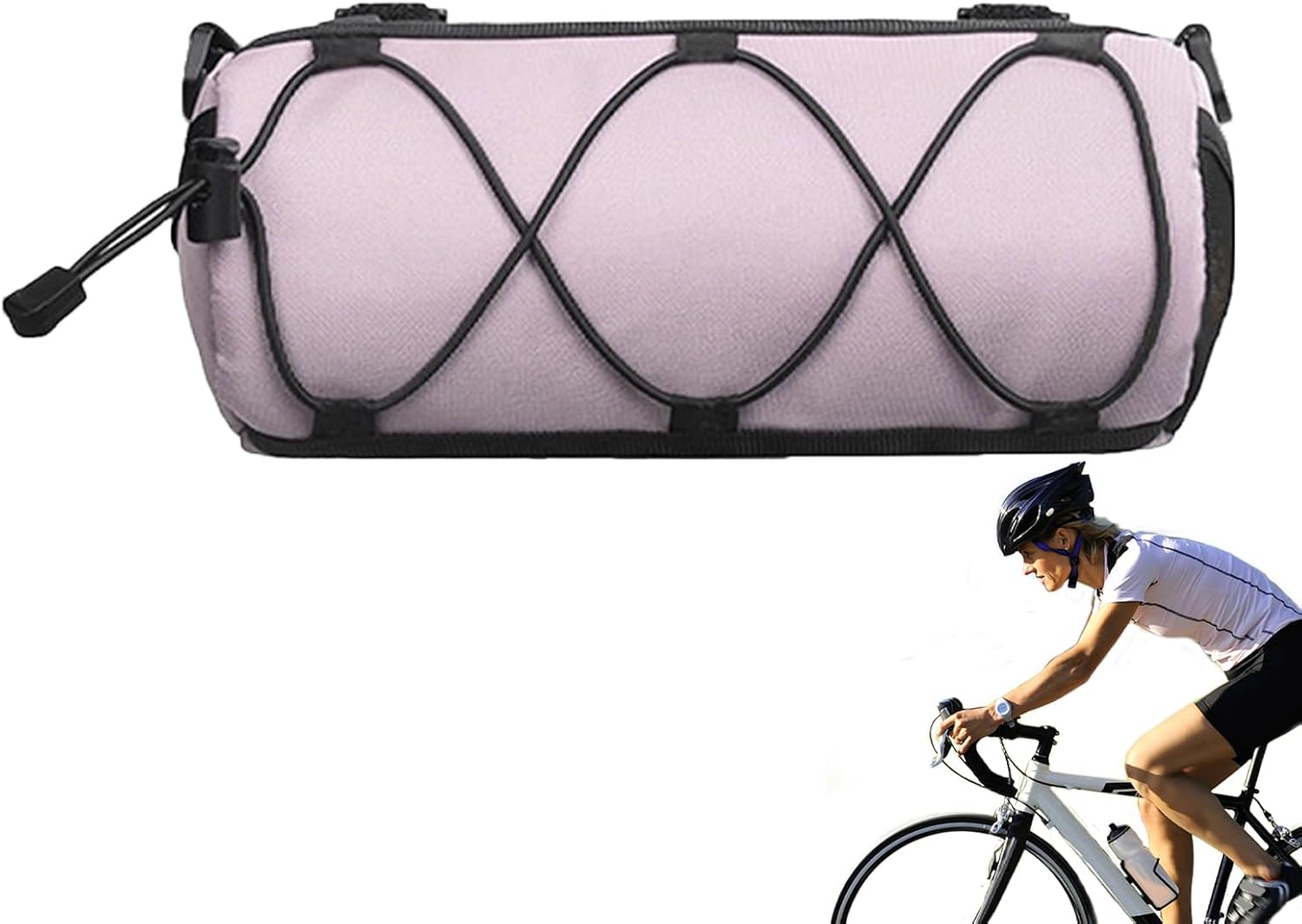 Fahrradtasche, Wasserdichte Lenkertasche Mit Touchscreen-bedienung, Für Touren Und Offroad-fahrten, – Lila