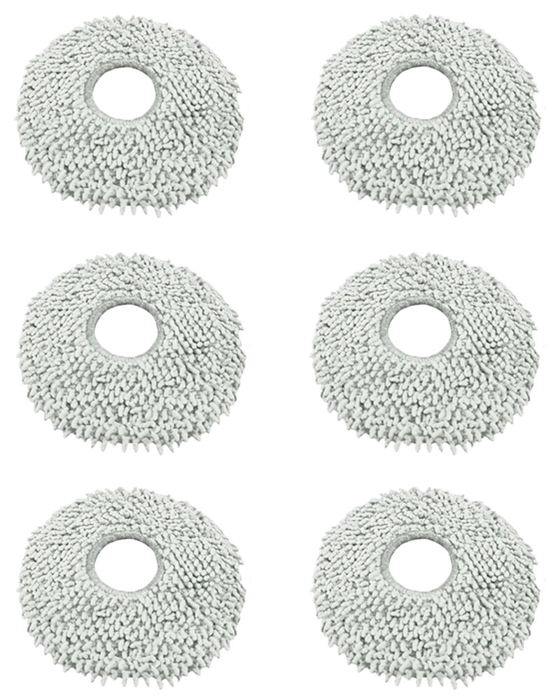 6 Wischmopp-pads Für Ecovacs Deebot X2 Omni/ T10 Omni/ X1 Omni Staubsauger