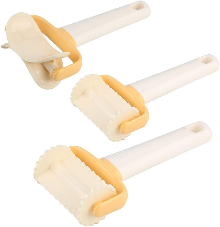 Ausrollform Und Nudelholz-set Für Kekse, Teigtaschen Und Kuchen – Diy-dekorationswerkzeug – 3-teiliges Set