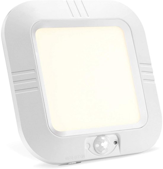 Batteriebetriebene Led-deckenleuchte, 180 Lumen, Natürliches Licht, Fotoelektrischer Sensor Und Bewegungsmelder, Für Kleiderschränke/flure/keller