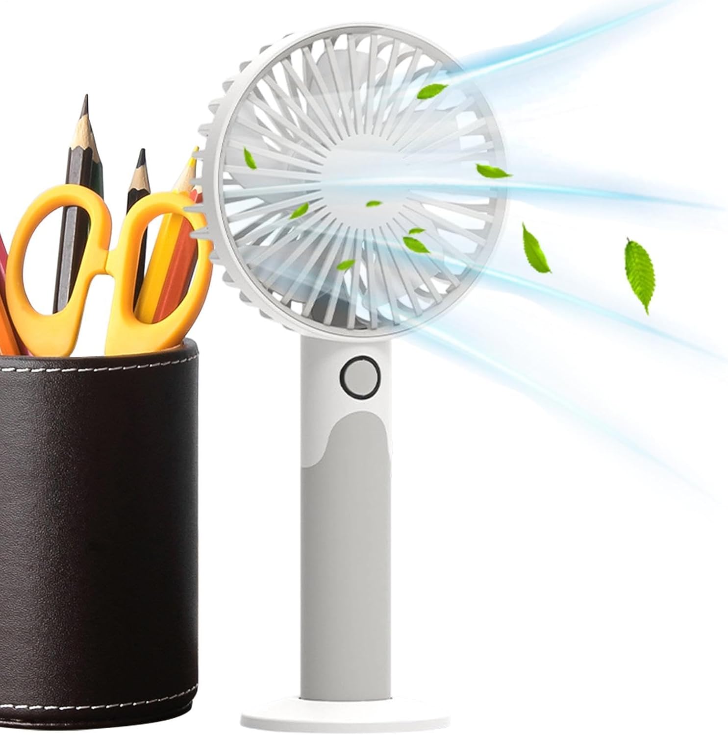 Universeller, Tragbarer Tischventilator, 6-stufiger Persönlicher Ventilator, Kompakt Und Tragbar, Mit 6 Einstellbaren Windgeschwindigkeiten, Für Reisende, Studenten, Familien Und Büros