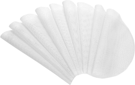 10er-packung Runde, Wiederverwendbare Silikon-dampfgarmatten (26 Cm Durchmesser) Mit Antihaftbeschichtung Für Teigtaschen