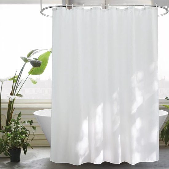 Duschvorhang 180 X 200 Cm – Babybadezimmer-accessoires – Wasserdicht & Schnelltrocknend – Schimmelresistent – Mit Ringen & Haken – Maschinenwaschbar