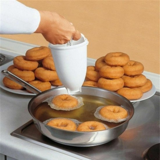 Hausgemachter Donut-maker, Donut-teigmaschine, Manueller Spender, Küchenutensilien