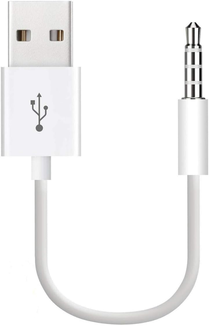 3-port-usb-auf-3,5-mm-aux-audio-klinkenstecker-ladekabeladapter Für Mp3-player Und Kopfhörer (weiß)