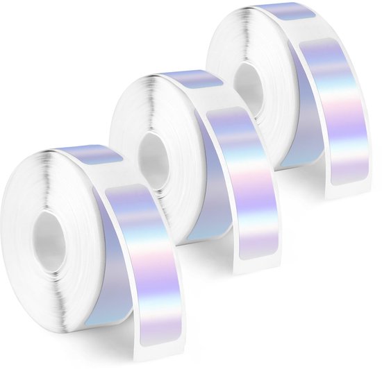 Etikettenband - Wasserfestes, Selbstklebendes Papier - 12 Mm X 40 Mm (480 Blatt)