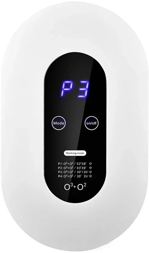 Luftreiniger, Negativ-ionen-generator, Ozon-deodorant, Haustier-/badezimmer-/küchenbereich, Formaldehydentferner, Mini.