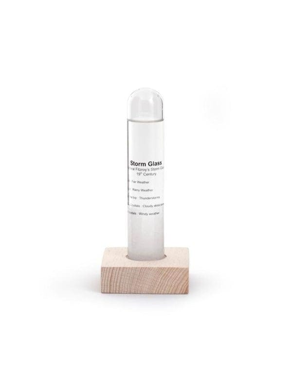 Barometer Kikkerland Sturm Glas transparent 6x14 cm