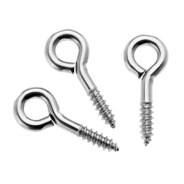 Glorex Ringschrauben 8 x 3 mm Bastelmaterial