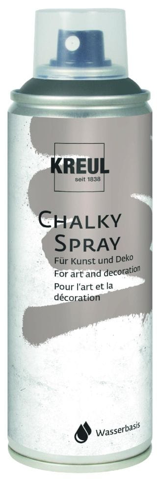 Kreul Chalky Spray volcanic gray 200 ml Künstlerfarben