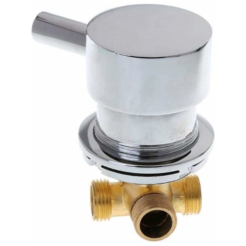 Duschmischer, Mischventil Für Warm- Und Kaltwasser, 2-in-1-armatur, Typ G1/2", Geeignet Für Duschkabinen Kdo