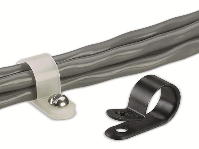 Panduit - Befestigungsschelle, Cch62-s10-c0, Schwarz, Schraubbar, 15,70 Mm