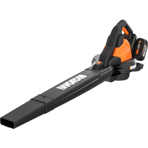 Worx WG583E Garten Staubsauger Bläser Häcksler Orange