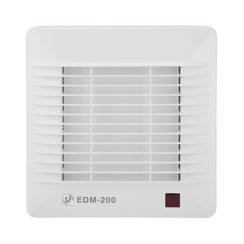 Unelvent - s&p 5210044300 Badezimmer-Abluftventilator EDM-80NT 9W 2350rpm