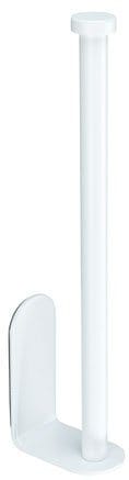 Küchenrollenhalter Nio Weiß, Selbstklebend, Befestigen ohne Bohren, Weiß, Aluminium weiß - weiß - Wenko