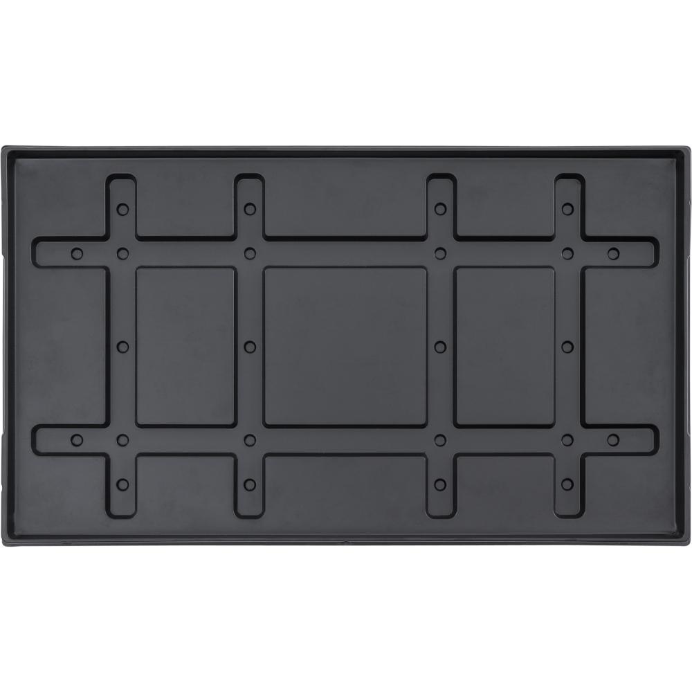 Untersetzer Für Topfplatten F13646 Und F13647 53x31x3,5 Cm , Ohne Bodenlöcher - Anthrazit