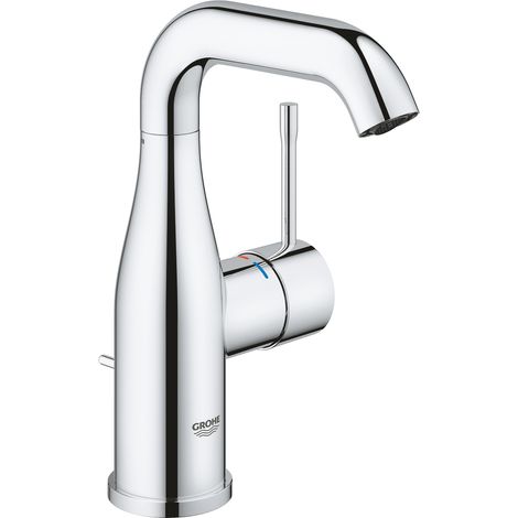 Waschtischarmatur Mit Click-clack-ablaufventil – Einlochmontage – Metallgriff – Keramikkartusche.