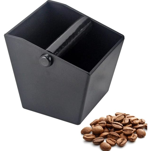 Kaffeesatzbehälter, Kaffeesatzeimer, Kaffeesatzbehälter Mit Herausnehmbarem Auffangbügel Und Rutschfestem Boden