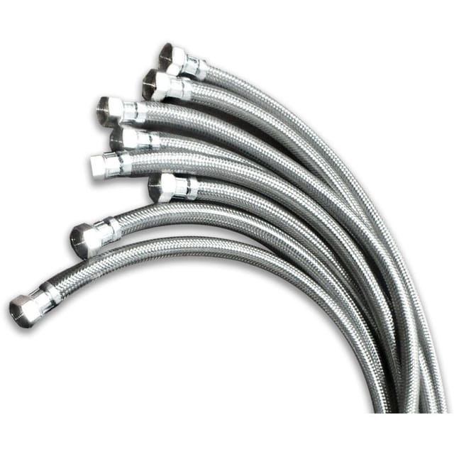 40 cm langer, flexibler Schlauchzuschnitt für Dusche, Wasserhähne, Küchenspülen und Badezimmer