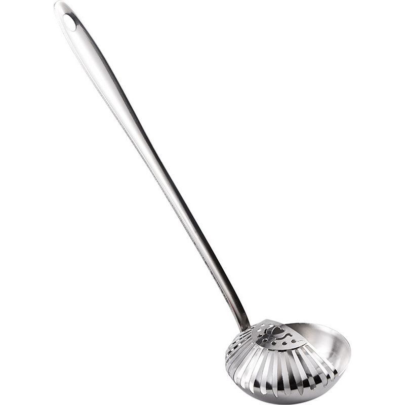 Fonduetopf-utensil Aus Edelstahl Mit Schlitzen