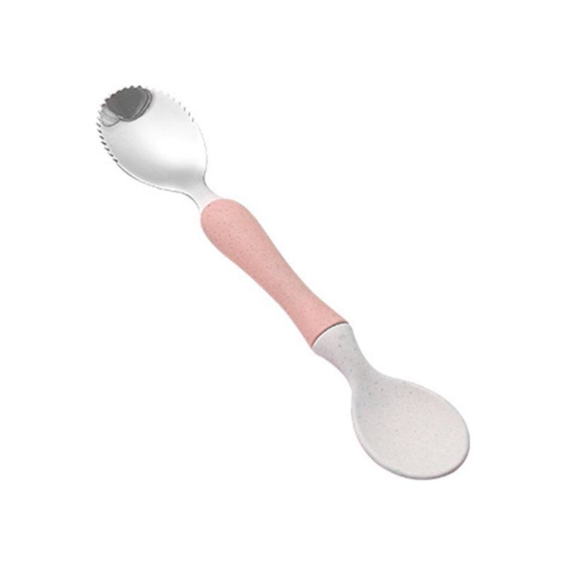 Doppelseitige Baby-fruchtpüree-löffel