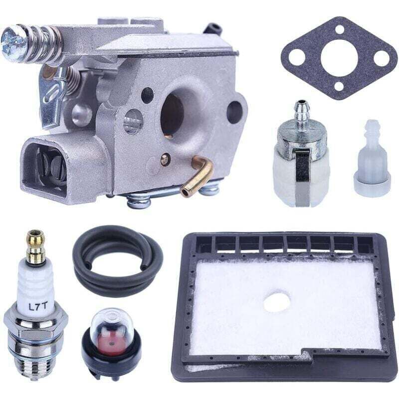 – Echo Cs3000 Cs3400 Cs3450 Cs300 Vergaser-reparatursatz – Vergaser Mit Luftfilter, Dichtung, Kraftstofffilter, Schlauch – Ersatzteile