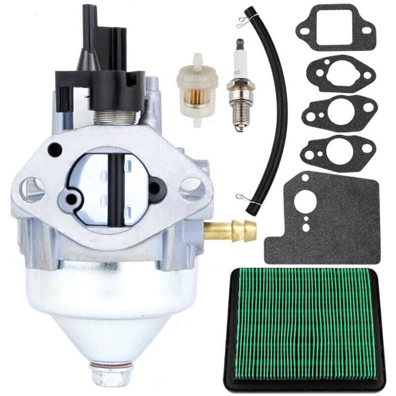 – Vergaser Für Honda Gcv160 Motor – Kompatibel Mit Den Rasenmähern Hrr216k9 Und Hrs216k6 – Set Inklusive Dichtung, Luftfilter Und Zündkerze