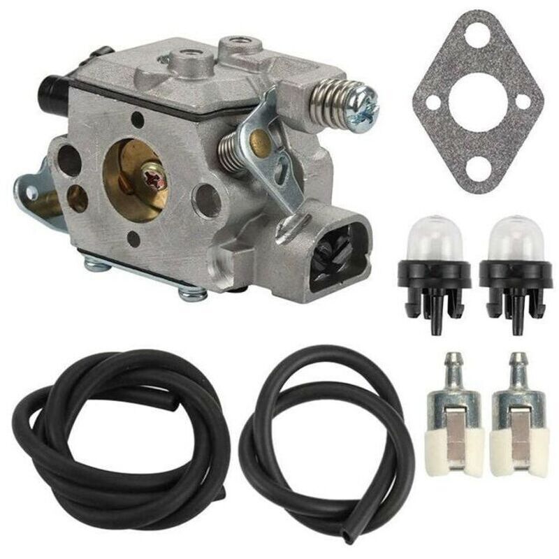 1 Metallvergaser Mit Dichtung, Primer Und Filtern Für Echo Cs3000, Cs3400 Und Walbro Wt-589-1 Kettensäge