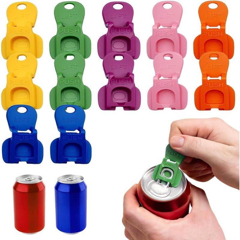 Set Mit 12 Manuellen Dosenöffnern, Griffig, Für Bier
