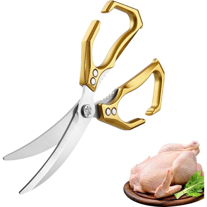 2-in-1 Küchengerät Mit Nussknacker Und Robuster Stahlschere