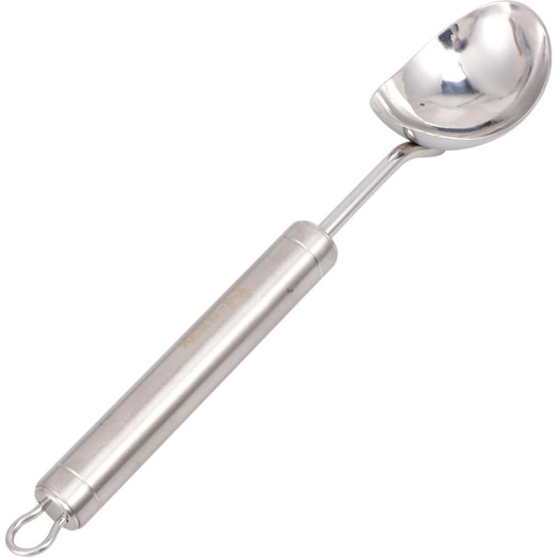Eiskugelportionierer Aus Edelstahl – Ergonomisches Küchenutensil – Korrosionsbeständig