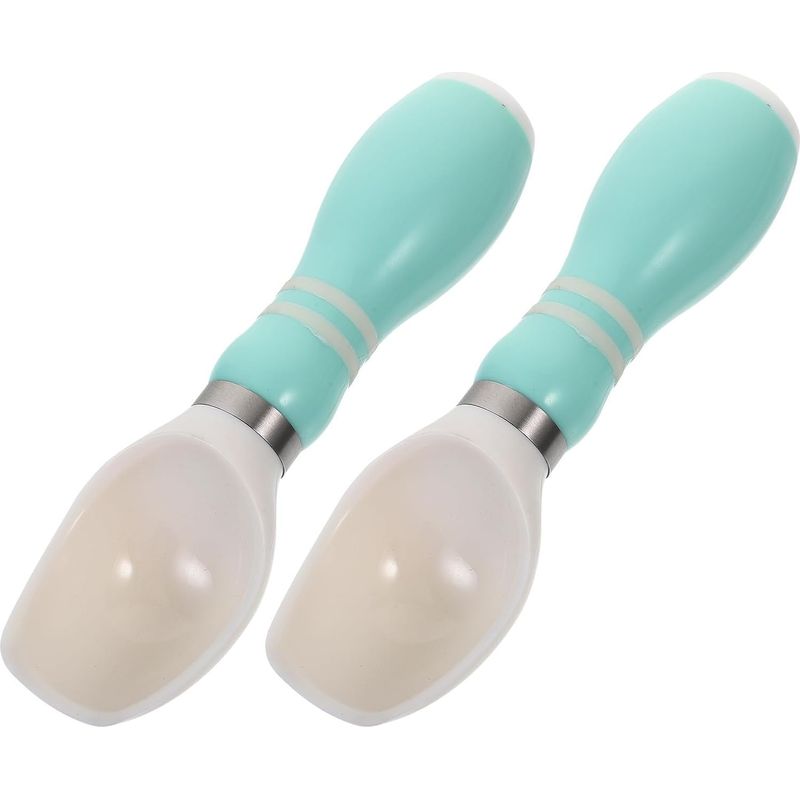 2-teiliges Eisportionierer-set Aus Edelstahl Und Abs