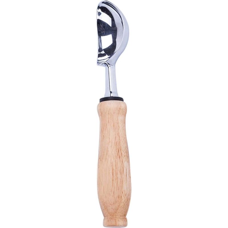 Ergonomischer Eisportionierer Von Happyyami Aus Edelstahl Und Holz