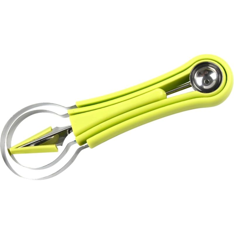 Nuobesty Edelstahl-melonenkugellöffel-set (3-teilig)