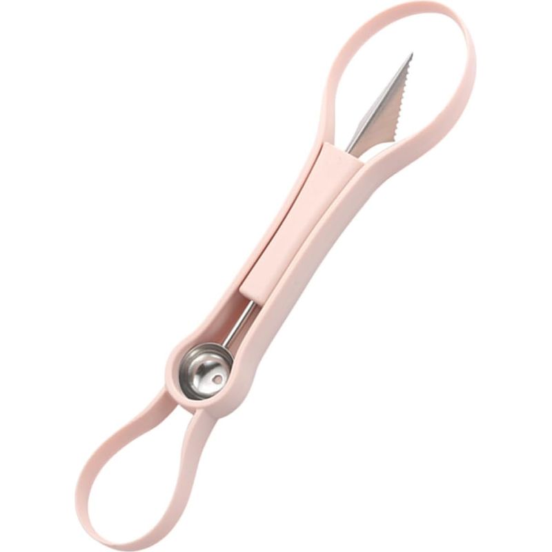 Angoily Multifunktionaler Ergonomischer Melonenlöffel Aus Edelstahl