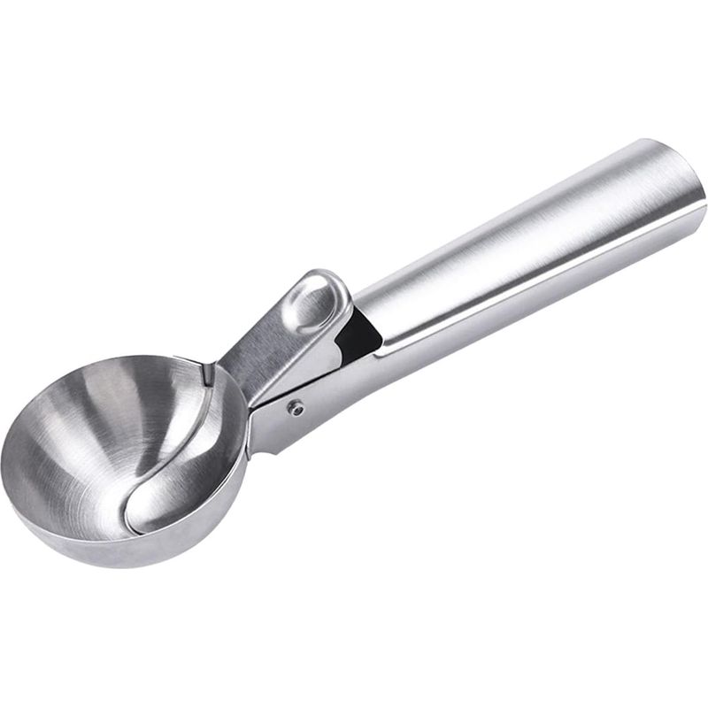 Eiskugelportionierer Aus Edelstahl, Metallportionierer, Sahneportionierer