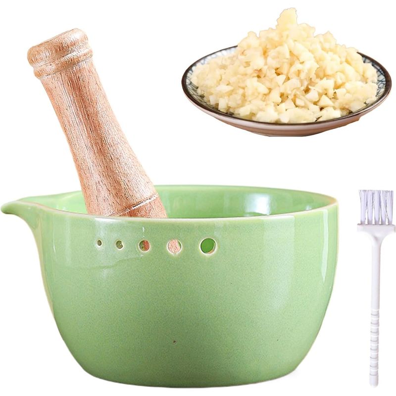 Knoblauchreibeschale – Küchenaccessoire Zum Zerkleinern Und Reiben Von Lebensmitteln