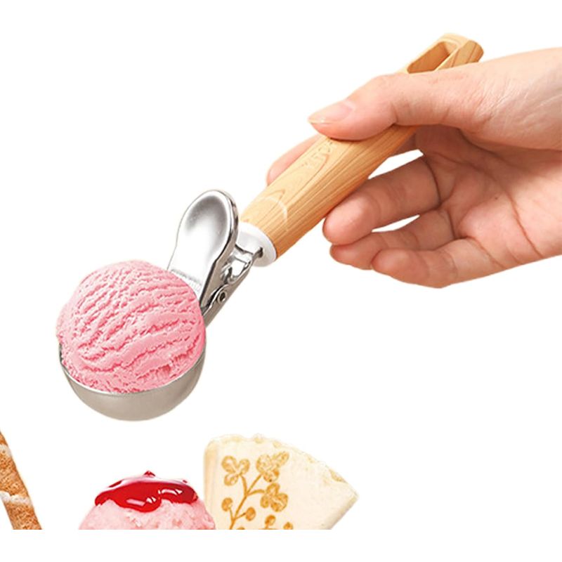 Eiskugelportionierer Aus Edelstahl Zur Portionskontrolle
