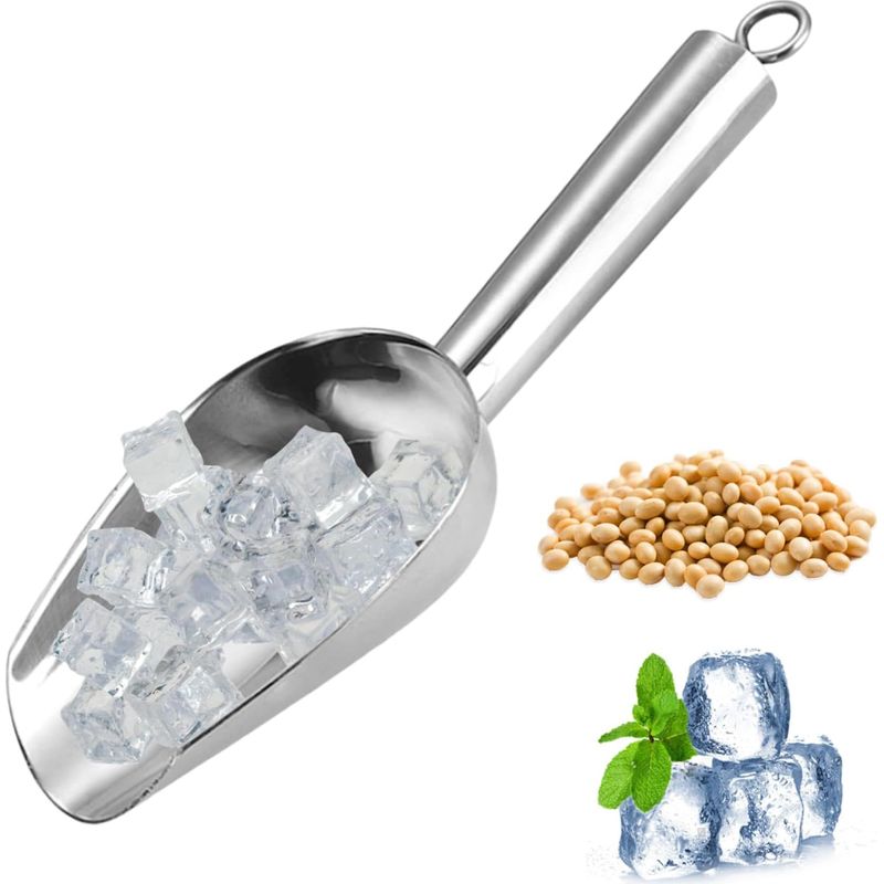 Eiswürfelschaufel Aus Edelstahl
