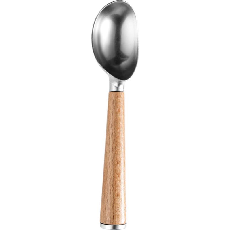 Clispeed Eiskugelportionierer Aus Edelstahl Mit Holzgriff