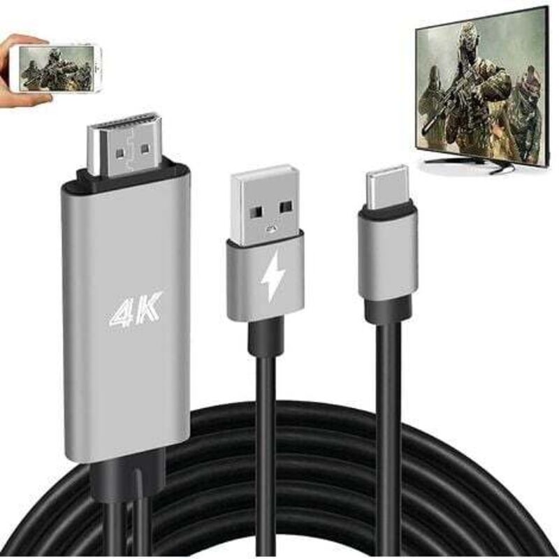 Usb-c-zu-hdmi-4k-adapter, Benfei Thunderbolt-3-zu-hdmi-adapter [aluminiumgehäuse Und Nylonkabel]