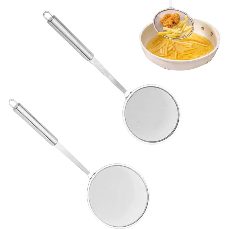 Dünner Schaumlöffel Mit Langem Griff, 2er-set