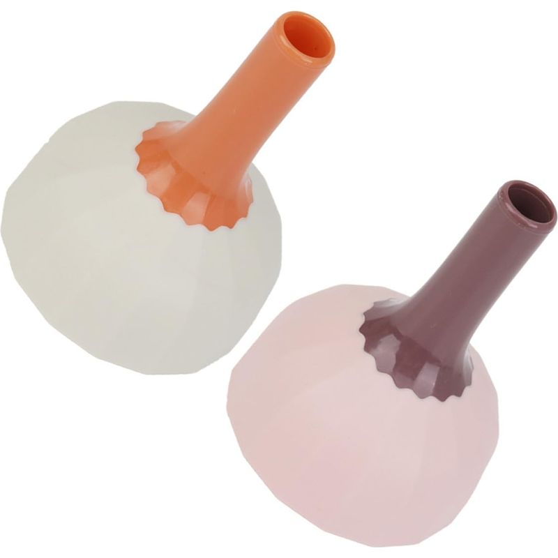 Set Mit 2 Kleinen Küchentrichtern Mit Leichtem Filter