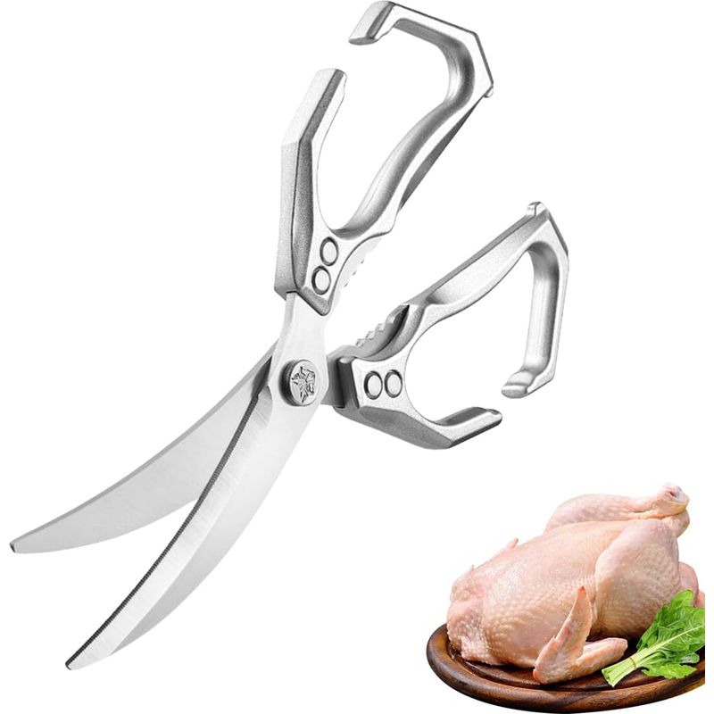 Küchenschere Für Lebensmittel – 2-in-1-fischschere Mit Brechmechanismus