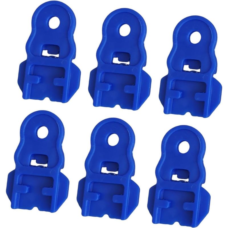 Fenteer 6-teiliges Manuelles Dosenöffner-set, Blau