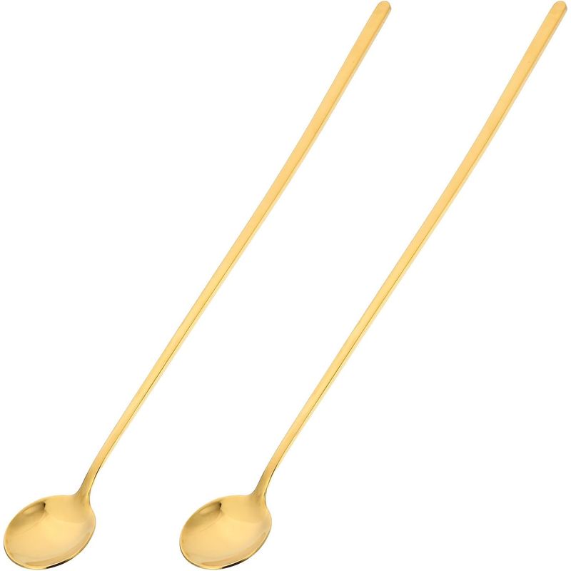 Gadpiparty Set Mit 2 Goldenen Eiskugelportionierern Aus Edelstahl